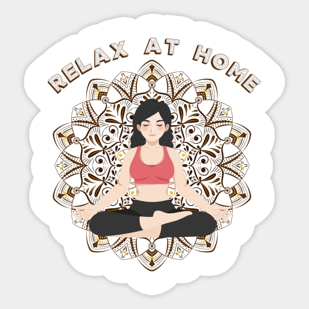 Relax At Home Sticker by UnderDesign